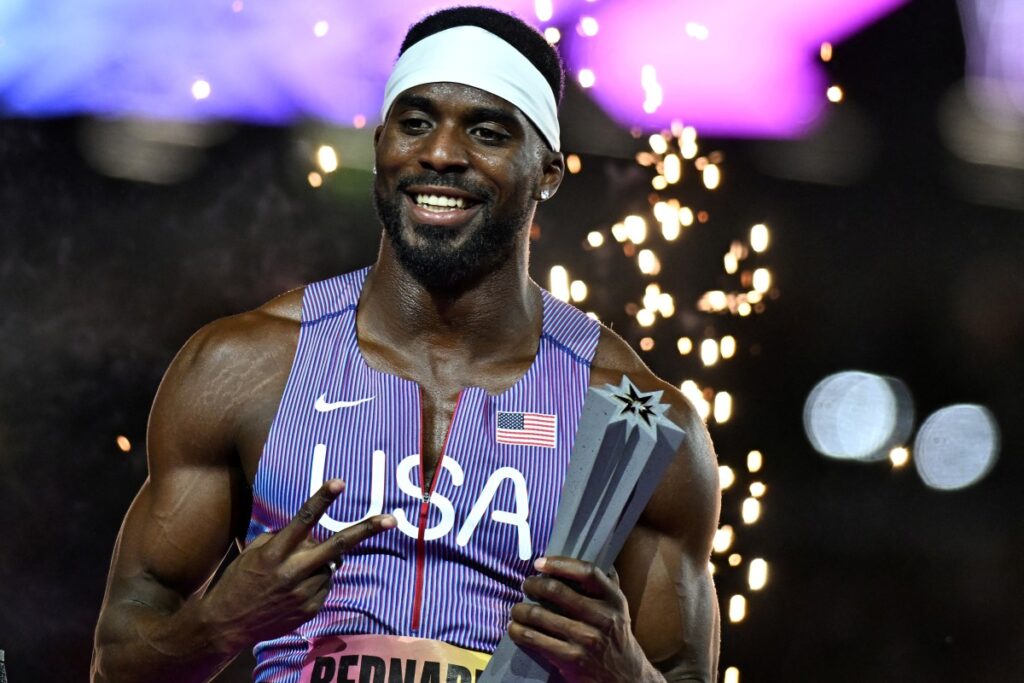 American sprinters Jefferson-Wooden and Bednarek dominate Ultimate Championship 200m races in Budapest